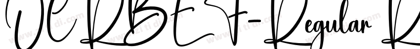 OCRBEF-Regular Regul字体转换